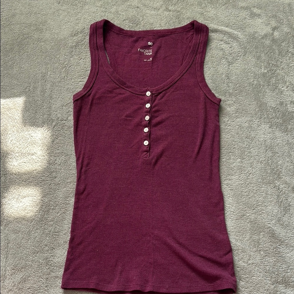 Magenta tank top